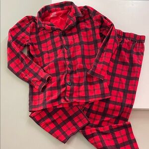 🔥 2/$25 - Plaid Red and Black Kids Pajamas